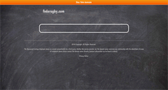 Desktop Screenshot of federugby.com